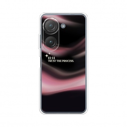 Силиконовый чехол trust the process на Asus ZenFone 9