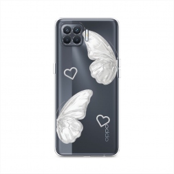 ����������� ����� white butterflies 2 �� Oppo Reno 4 lite