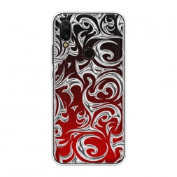 Силиконовый чехол Шипастые волны на Xiaomi Redmi 7