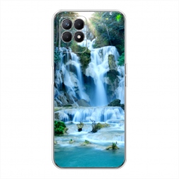 Силиконовый чехол Водопад 8 на Realme 8i
