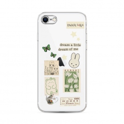 Силиконовый чехол dream a little на iPhone SE 2020