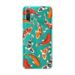 Силиконовый чехол Рыбки карпы кои на Xiaomi Redmi 9T