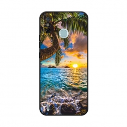 Матовый силиконовый чехол Восход 5 на Tecno Spark 6 GO
