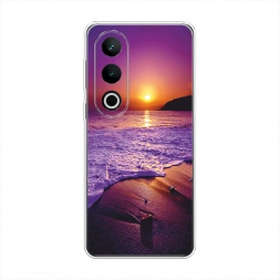 Силиконовый чехол Закат на пляже на Oneplus Nord CE4