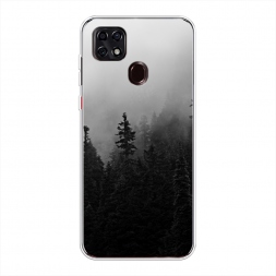 Силиконовый чехол Туманный лес на ZTE Blade 20 Smart