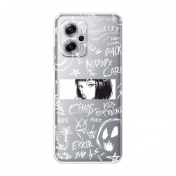 ����������� ����� Manga graffiti white �� Xiaomi Redmi Note 11T Pro Plus