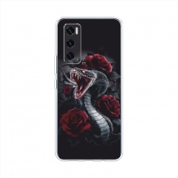 Силиконовый чехол Dark snake на Vivo V20 SE