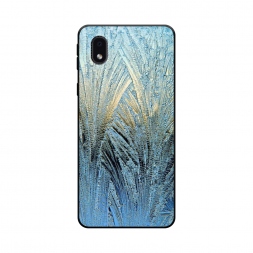 Матовый силиконовый чехол Лёд на Samsung Galaxy A01 Core