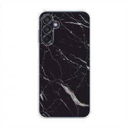 Силиконовый чехол Черный минерал на Samsung Galaxy M15 5G