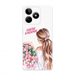 Soft touch белый Простые радости на Realme C53