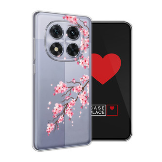 Силиконовый чехол Цветение сакуры на Xiaomi Redmi Note 14 Pro 5G