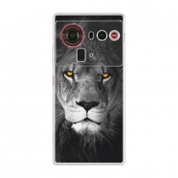 Силиконовый чехол Львиный взор на ZTE Nubia Z80 Ultra