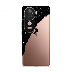 Силиконовый чехол Скалолаз в космосе на Vivo V40e