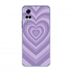 ����������� ����� Violet heart latte �� Vivo Y53s 4G