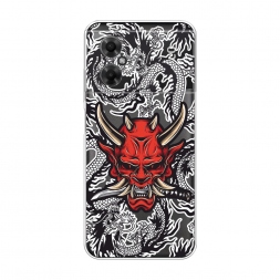 Силиконовый чехол Маска и драконы на Xiaomi Poco M4 5G