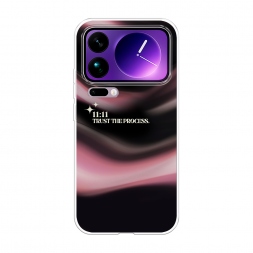 Силиконовый чехол trust the process на Xiaomi 17 Pro Max