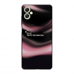 Матовый силиконовый чехол trust the process на Samsung Galaxy A06