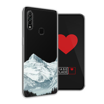 Силиконовый чехол Горы арт 1 на Oppo A31