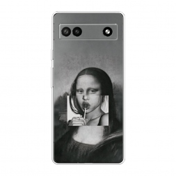 ����������� ����� Mona Lisa sucking lollipop �� Google Pixel 6A