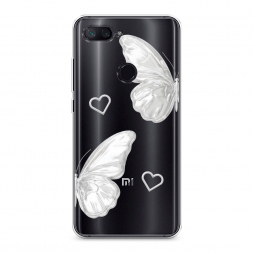 ����������� ����� white butterflies 2 �� Xiaomi Mi 8 Lite (Youth Edition)