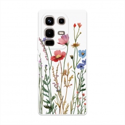 Высокие цветы на Infinix Note 50