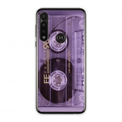 Силиконовый чехол Кассета фото на Motorola Moto G Power 2020
