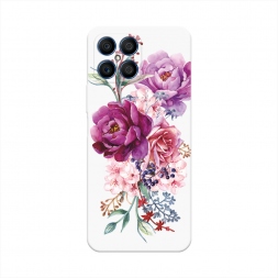 Пурпурные бутоны на Honor X8