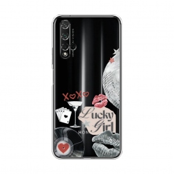Силиконовый чехол xoxo lucky girl 2 на Huawei Nova 5T