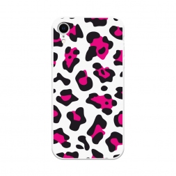 Soft touch ����� Pink cow spots �� iPhone XR (10R)