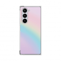 Силиконовый чехол Нежная радуга на Samsung Galaxy Z Fold 6