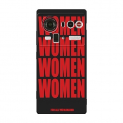 Матовый силиконовый чехол WOMEN на ZTE Nubia Z80 Ultra