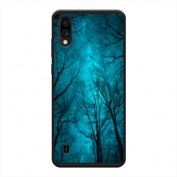 Матовый силиконовый чехол Сказочный лес на ZTE Blade A71