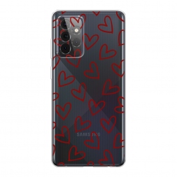 ����������� ����� Little hearts doodles 2 �� Samsung Galaxy A72