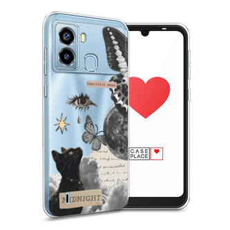 ����������� ����� midnight collage �� Tecno Pop 6