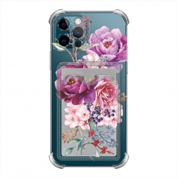 Пурпурные бутоны на iPhone 12 Pro