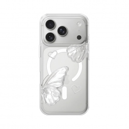 MagSafe white butterflies 2 �� iPhone 17 Pro