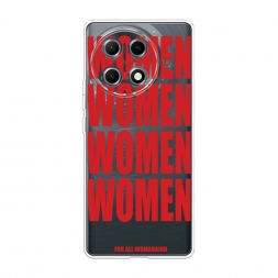 Силиконовый чехол WOMEN на Tecno Camon 30S Pro