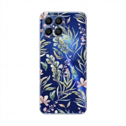Силиконовый чехол Полевые цветы акварель на Honor X8