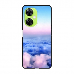 Матовый силиконовый чехол Облака на OnePlus Nord N30 5G