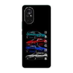 Силиконовый чехол JDM Legend cars на Honor V40 Lite