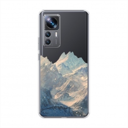 Силиконовый чехол Горы арт 2 на Xiaomi 12T Pro