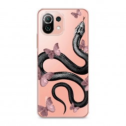 ����������� ����� Snake and butterflies 3 �� Xiaomi 11 Lite 5G NE
