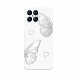 Soft touch ����� white butterflies 2 �� Honor X8