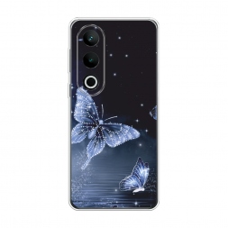 Силиконовый чехол Кристальные бабочки на Oneplus Nord CE4