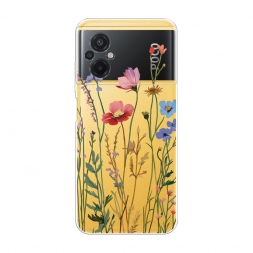 Силиконовый чехол Высокие цветы на Xiaomi Poco M5