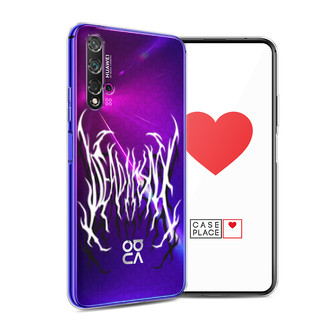 Силиконовый чехол Death graffiti на Huawei Nova 5T