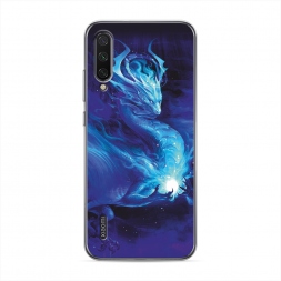 Силиконовый чехол Лунный дракон на Xiaomi Mi A3