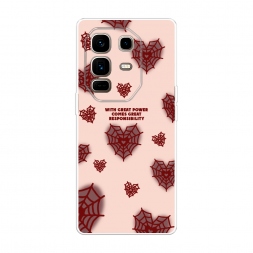 Силиконовый чехол Большая ответственность 1 на Infinix Note 50 Pro Plus