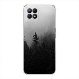 Силиконовый чехол Туманный лес на Realme 8i