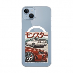 MagSafe Monster car на iPhone 14 Plus